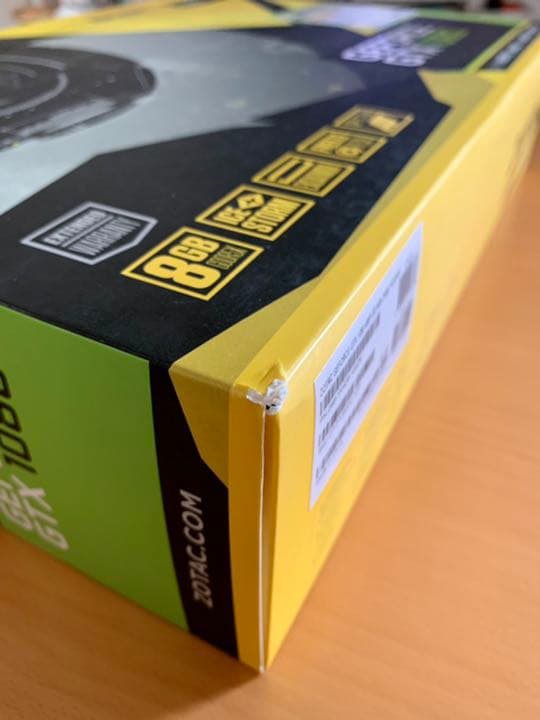 グラフィックボード・グラボ・ビデオカード ZOTAC GeForce GTX 1080 AMP Edition