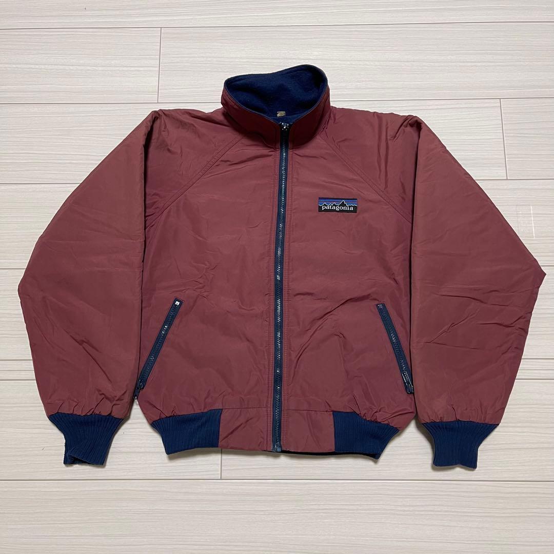 80s patagonia パタゴニア 裏ボアジャケット ブルゾン