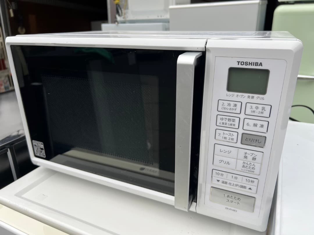 ★2019年式 850W TOSHIBA レンジ ER-R165 (W)