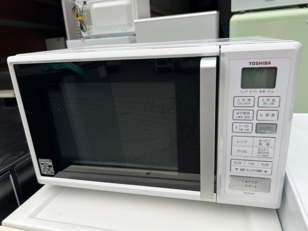 ★2019年式 850W TOSHIBA レンジ ER-R165 (W)