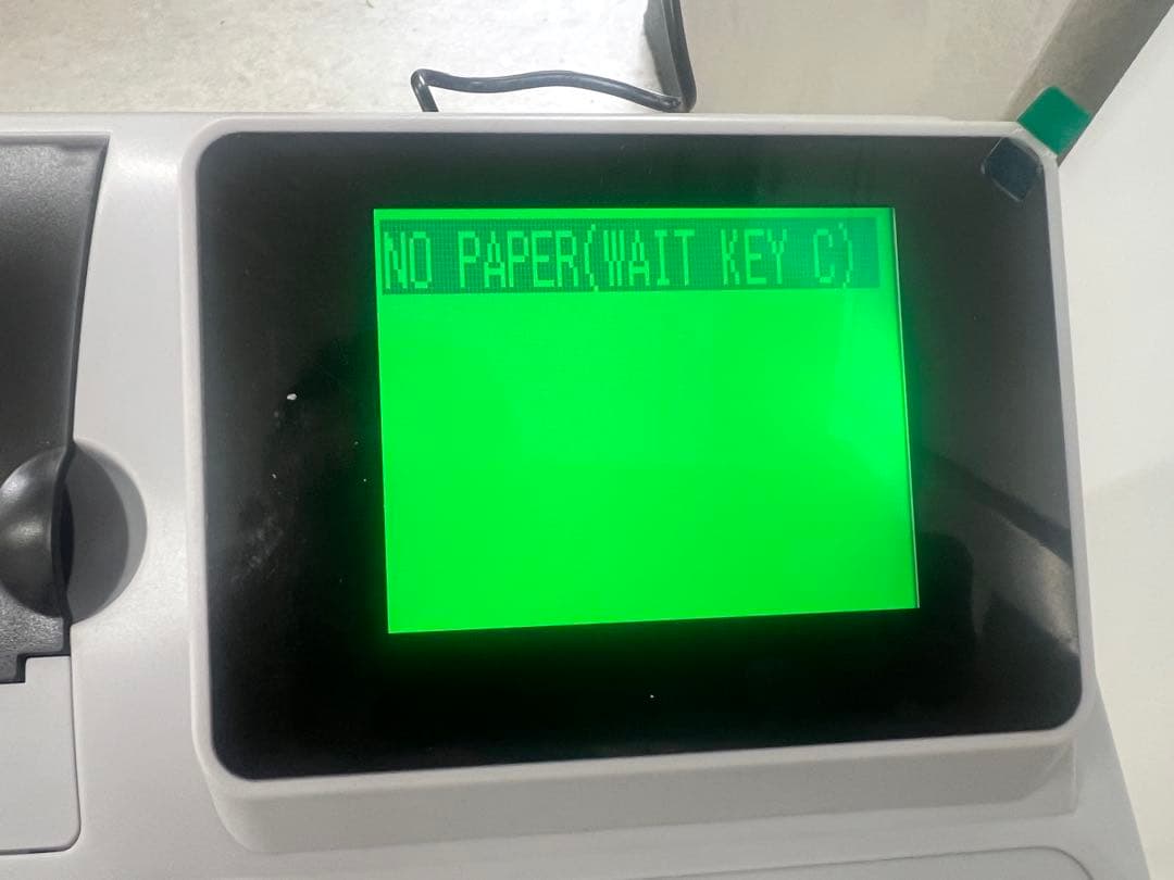 【新品・未使用】業務用レジスター C50｜取扱説明書付き・USB対応・店舗用