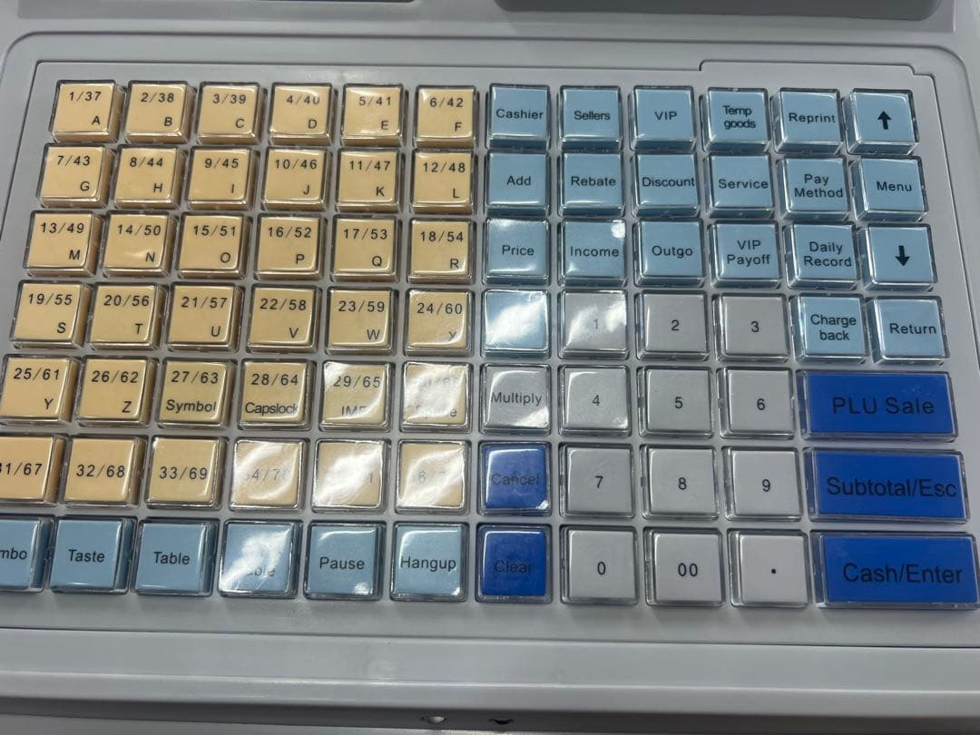 【新品・未使用】業務用レジスター C50｜取扱説明書付き・USB対応・店舗用