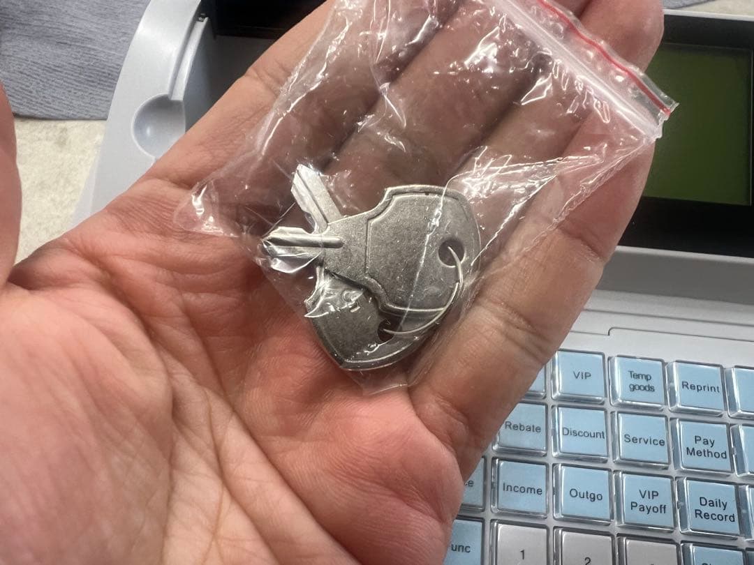 【新品・未使用】業務用レジスター C50｜取扱説明書付き・USB対応・店舗用