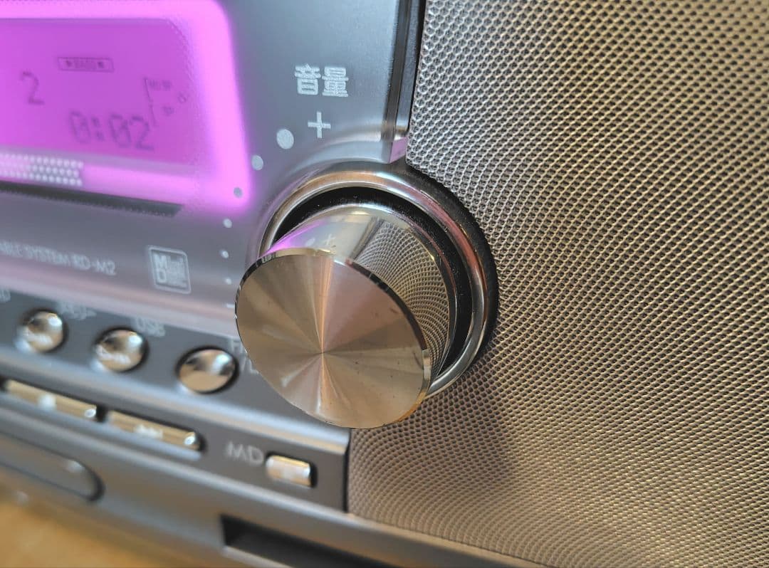 ビクター　CD-MDポータブルシステム　RD-M2-H Clavia