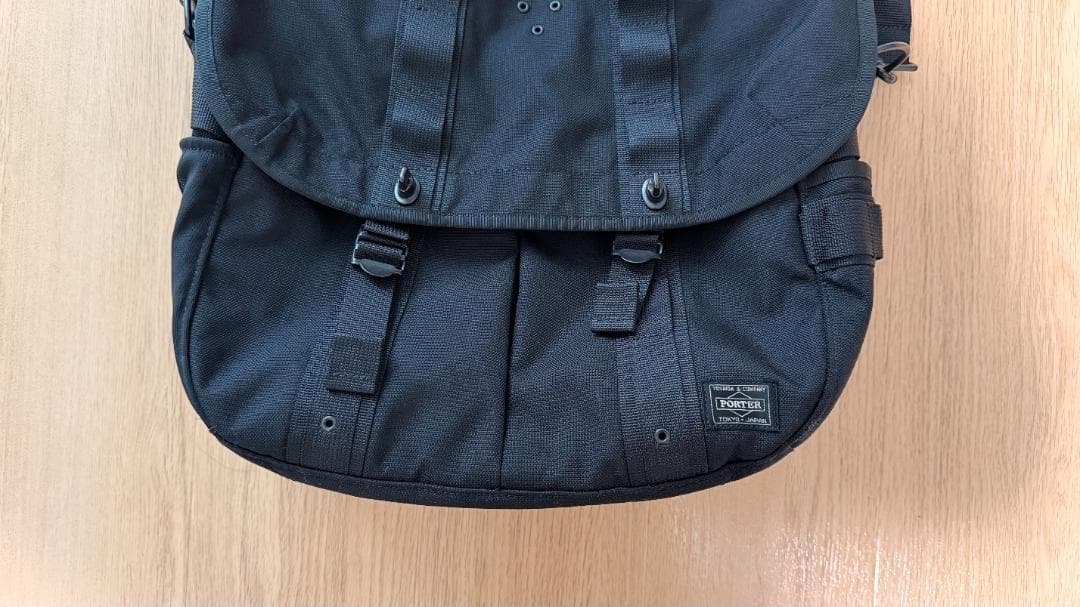 【sjy】POTER メッセンジャーバッグ ブラック