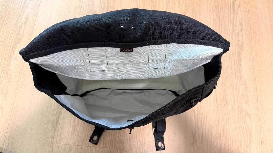 【sjy】POTER メッセンジャーバッグ ブラック