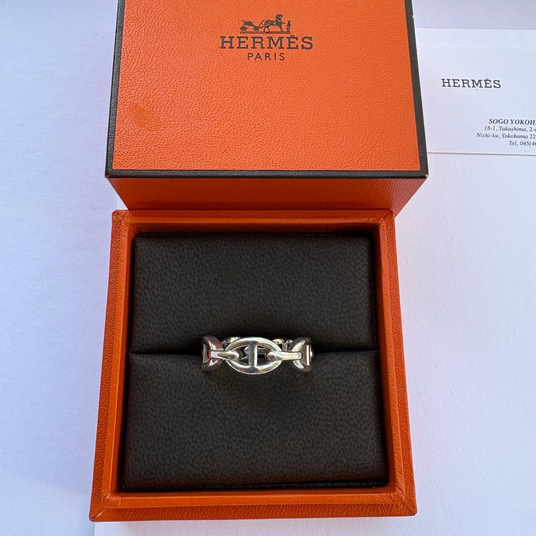 HERMES シェーヌダンクル アンシェネ リング 58