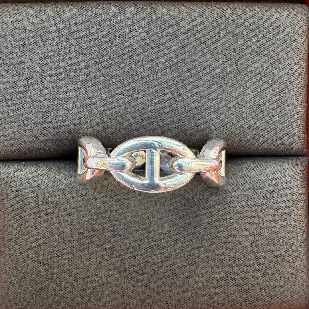 HERMES シェーヌダンクル アンシェネ リング 58