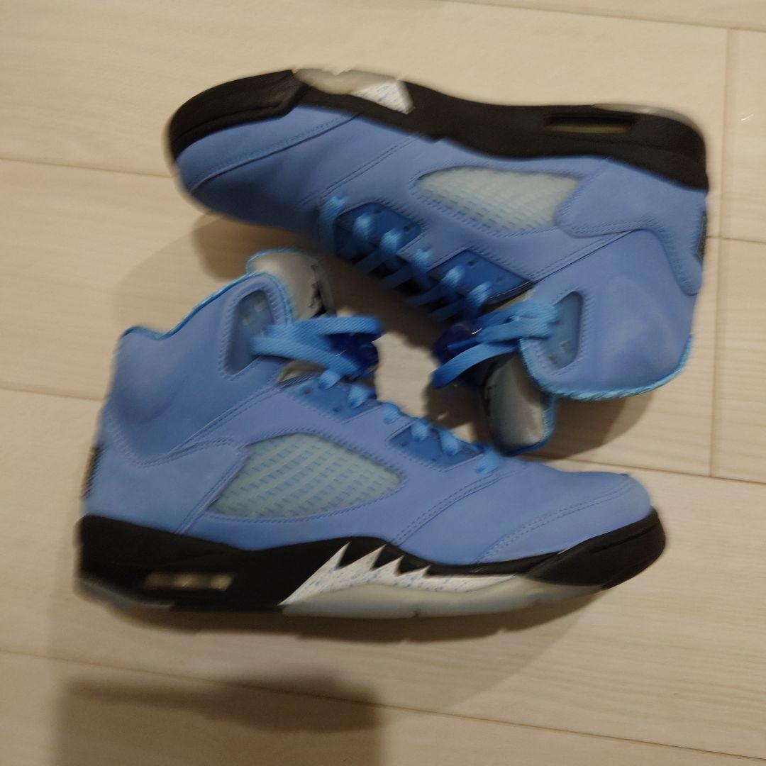 靴 nike air jordan5 unc
