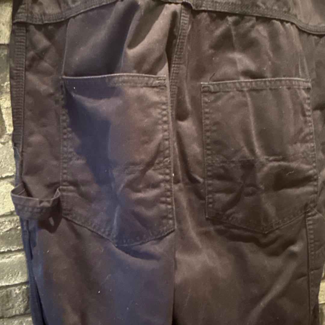 TOUJOURS オーバーオール　コットン　ネイビー（濃紺）