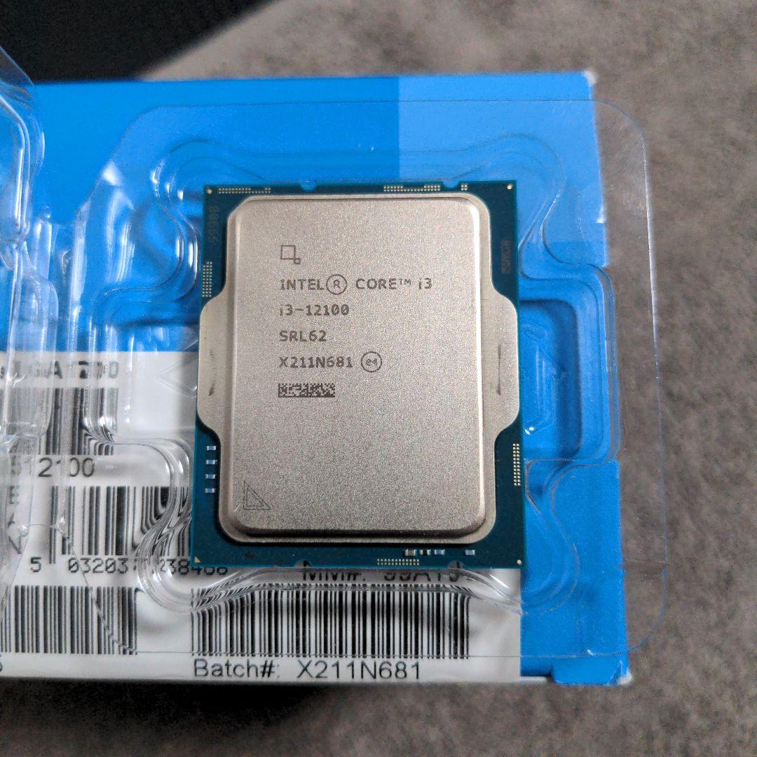 ☆美品ラスト1個☆ Intel Core i3 12100 BOX