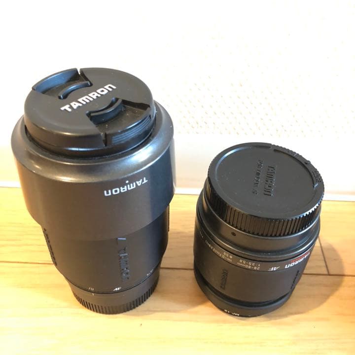 レンズ(ズーム) TAMRONAF28-80mmF3.5-5.6AF70-300mmF4-5.6
