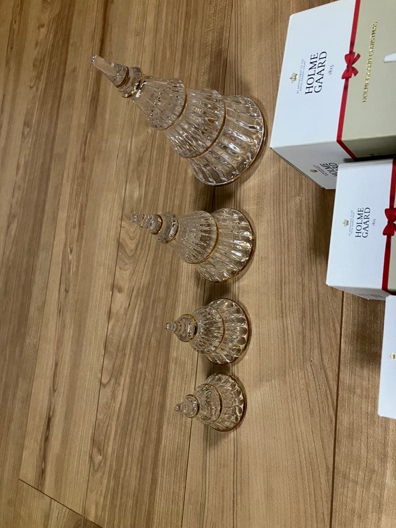 HOLME GAARD GLASS TREE ホルムガード ツリー 4点セット