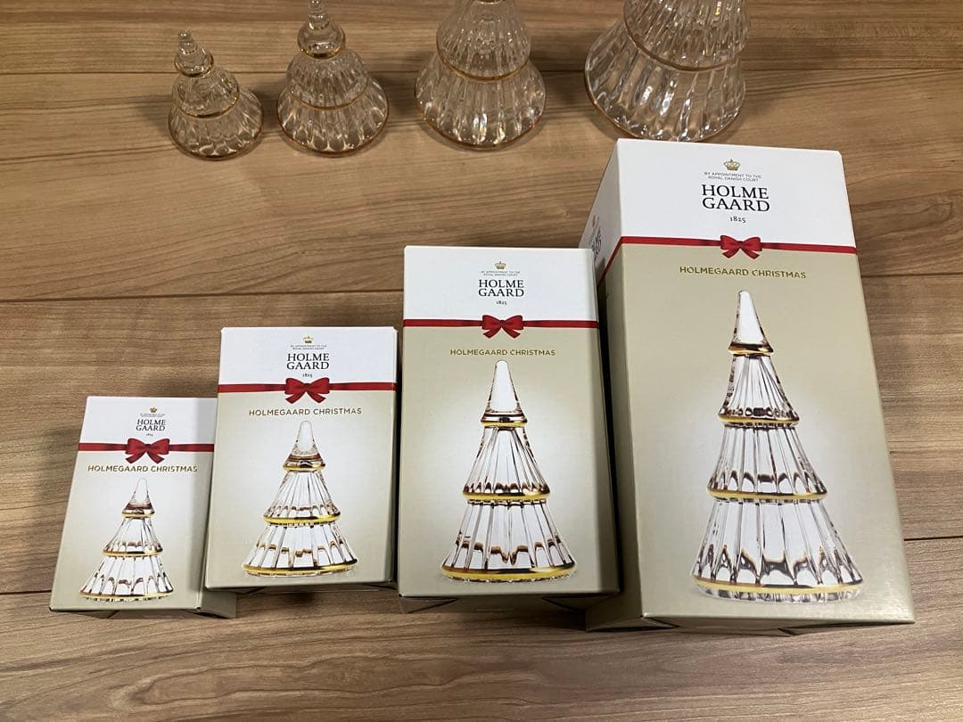 HOLME GAARD GLASS TREE ホルムガード ツリー 4点セット