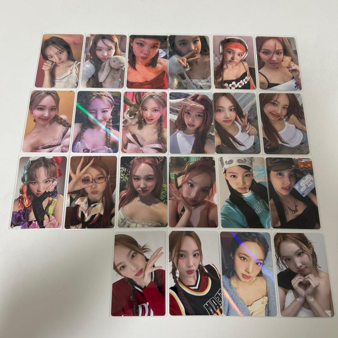 TWICE ナヨン　トレカセット　スローガンなし