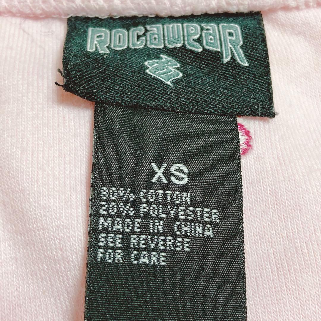 rocawear ベビーピンク ホルターネックミニワンピース　パイル生地