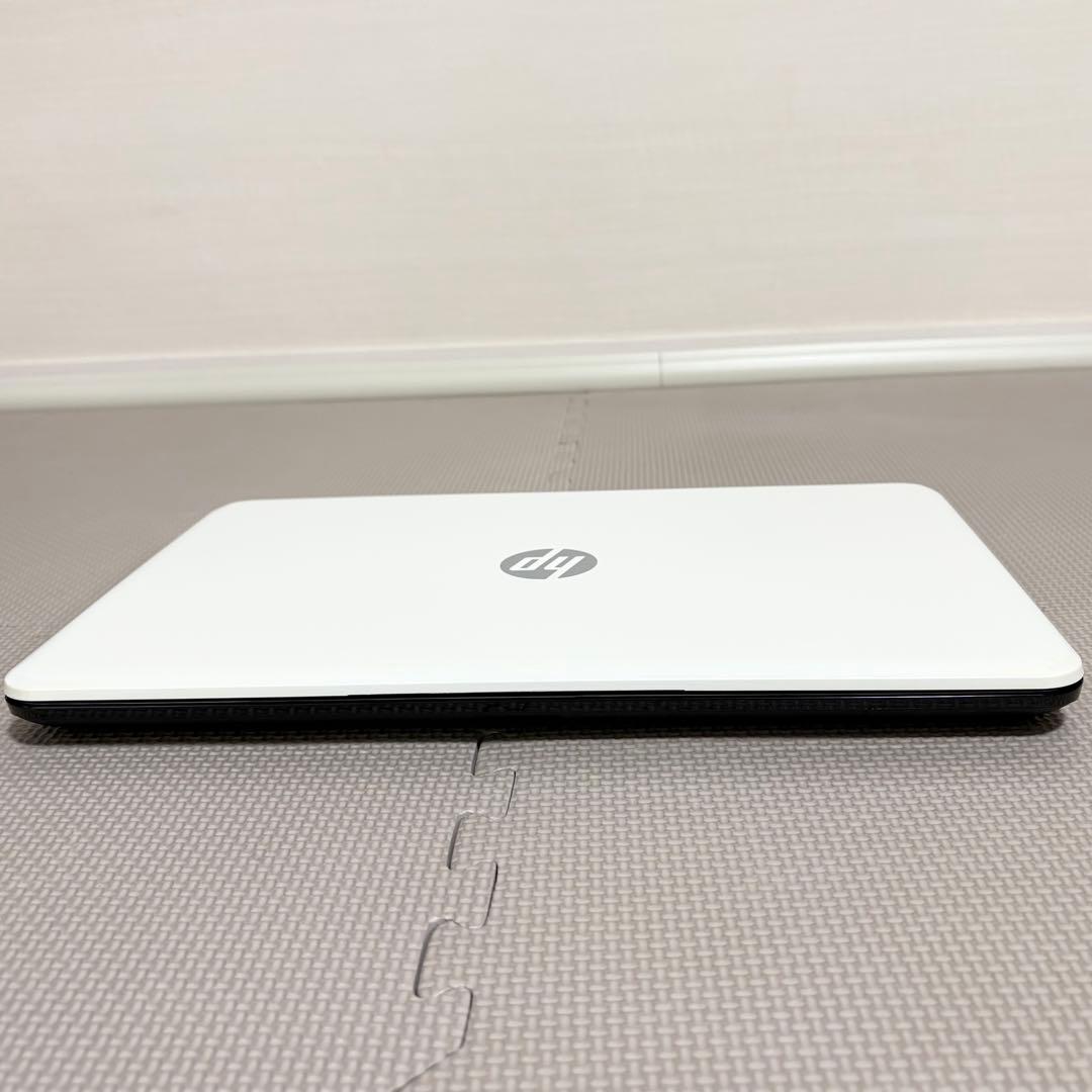 【良品】HP ノートパソコン白【8GB/新品SSD/Win11】