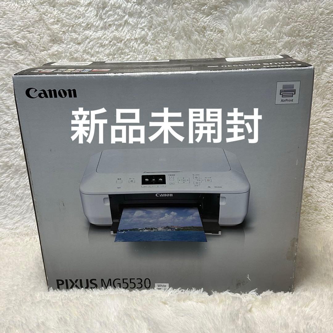 Canon キヤノン インクジェット複合機 PIXUS MG5530 WH