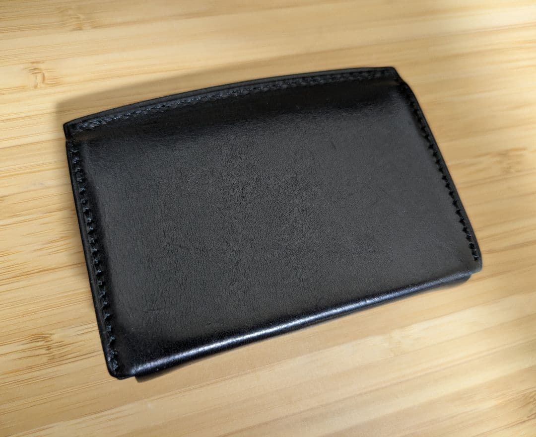 万双 厚コバ コンパクト財布