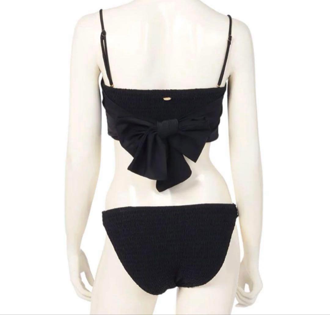 【美品】anuans シャーリングバックタイセットアップ