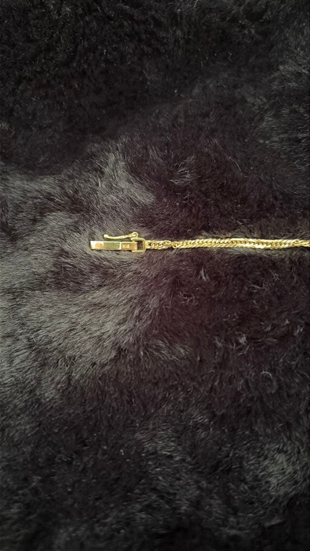 18金 12面トリプル 喜平ネックレス　6,9g 46cm