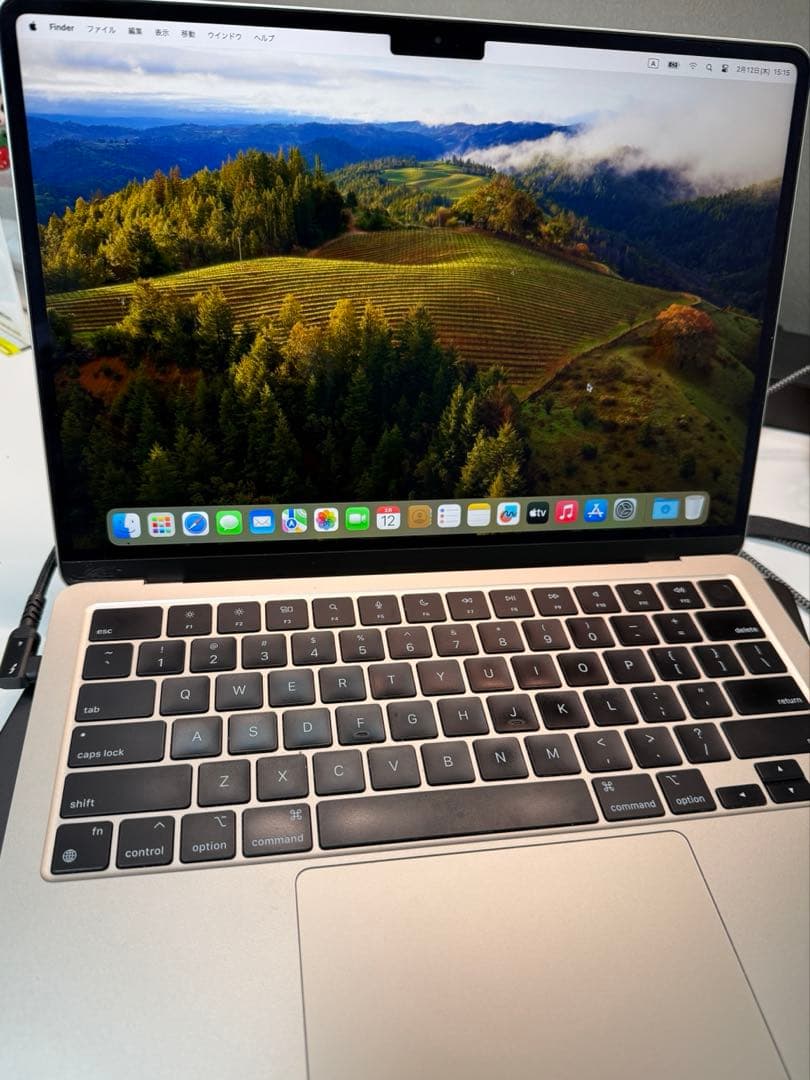 Macbook Air M2 スターライト（US配列、24GB、1TB）