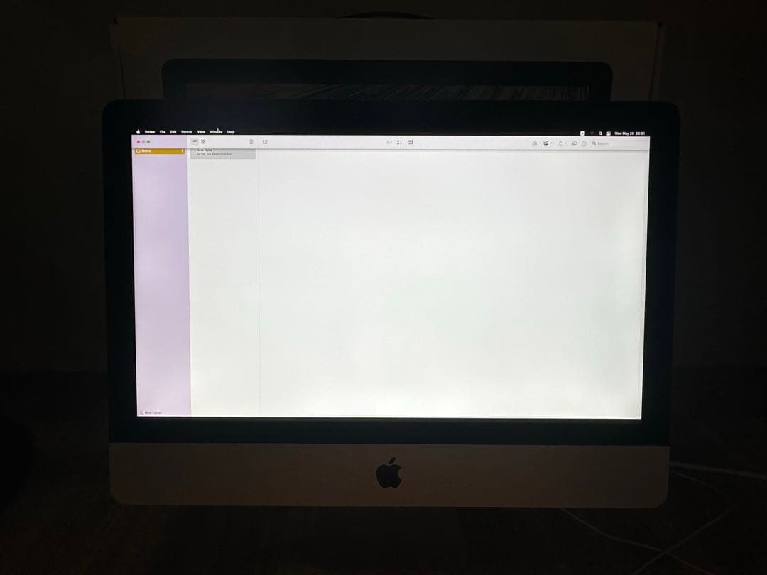 Macデスクトップ iMac 21.5 i5 8GB 1TB SATA HDD 2017
