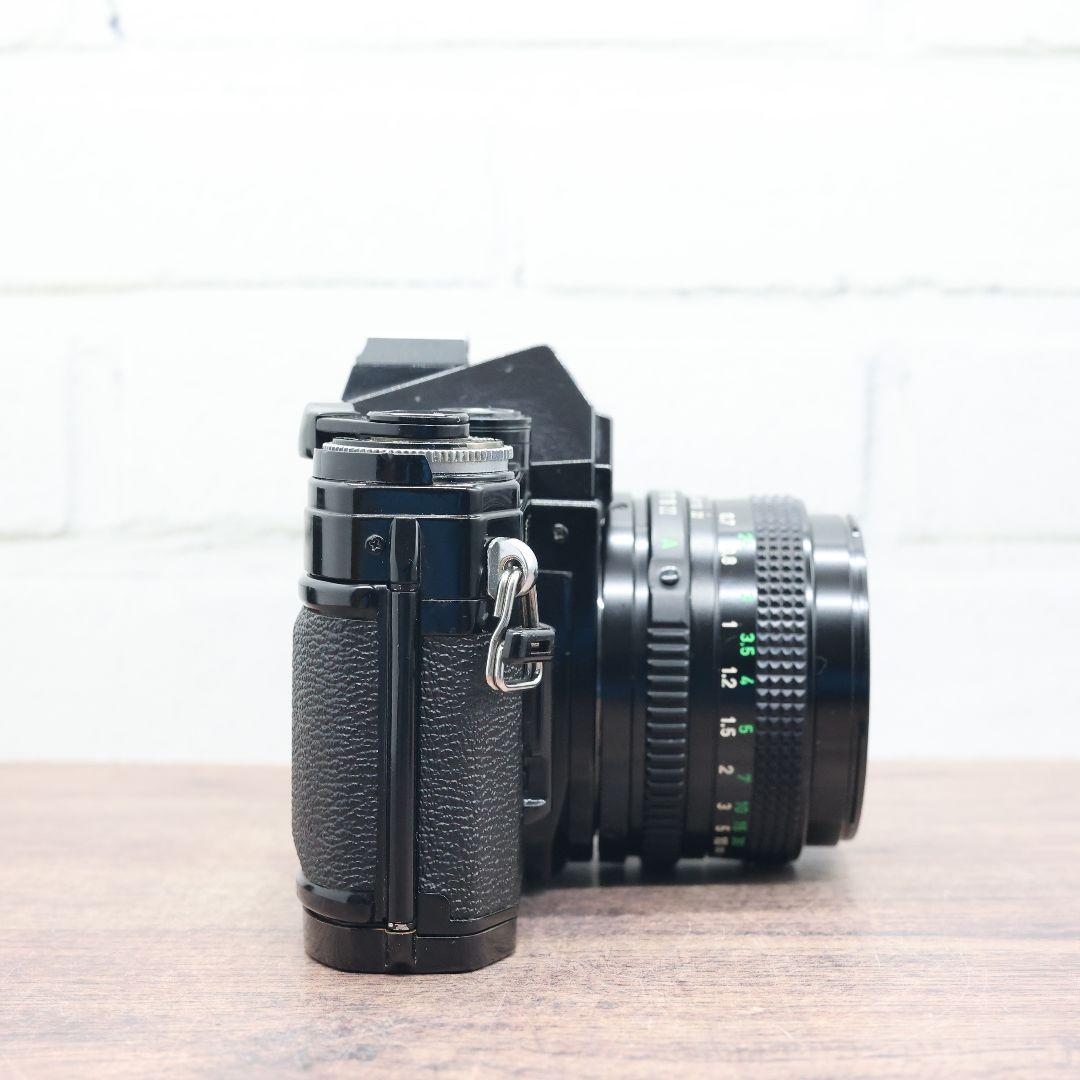 【完動品】Canon AE-1 black / New FD 50mm F1.8