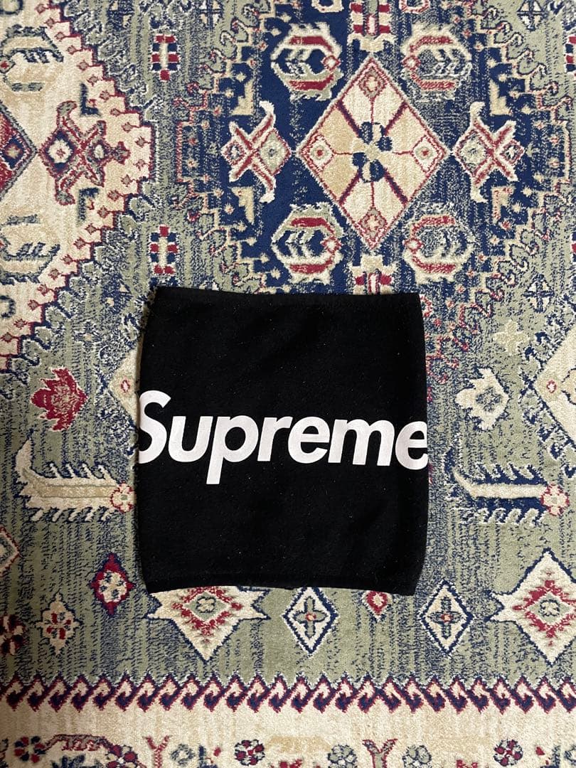 Y*☆様 Supreme ブラック ネックウォーマー