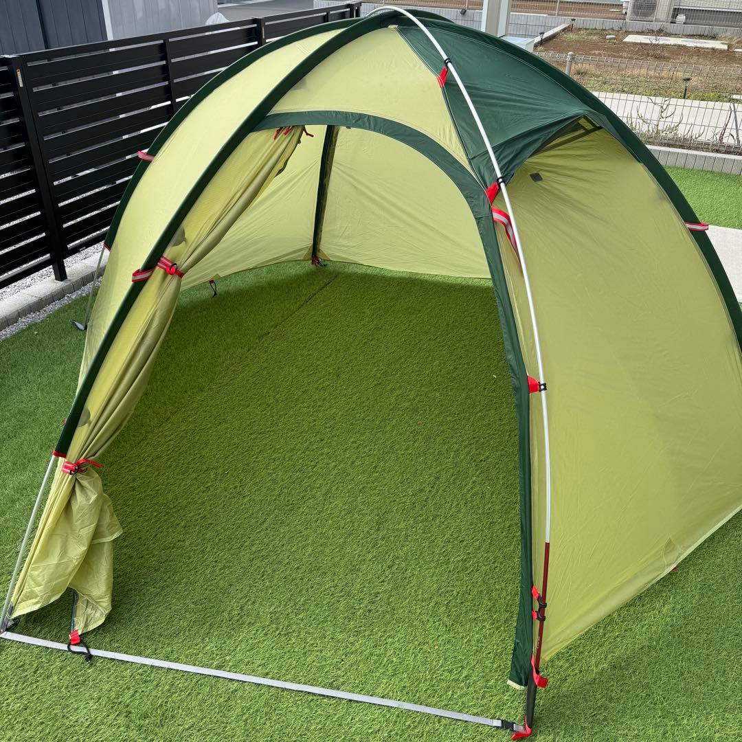 廃盤品　テンマクデザイン グランドハット2 DACポール　グリーン