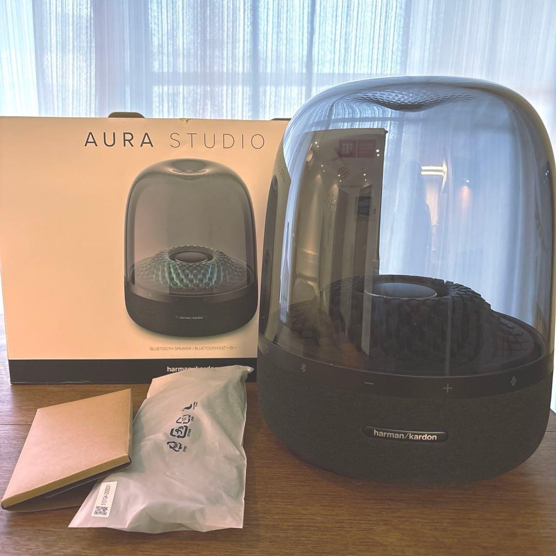 美品 AURA STUDIO 4 ワイヤレススピーカー ハーマンカードン