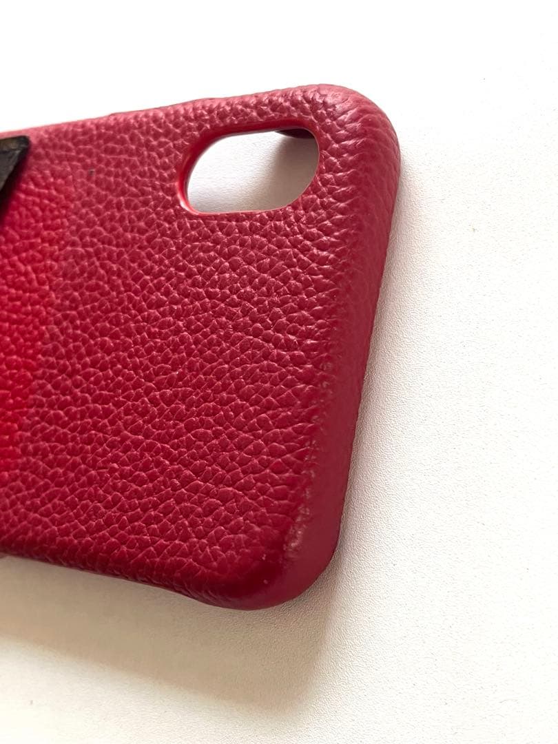 ルイヴィトン iPhone X / XS ケース モノグラム レザー ポケット