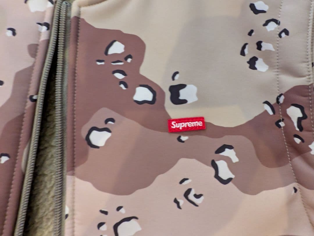 トップス Supreme WINDSTOPPER Work Vest Camo M