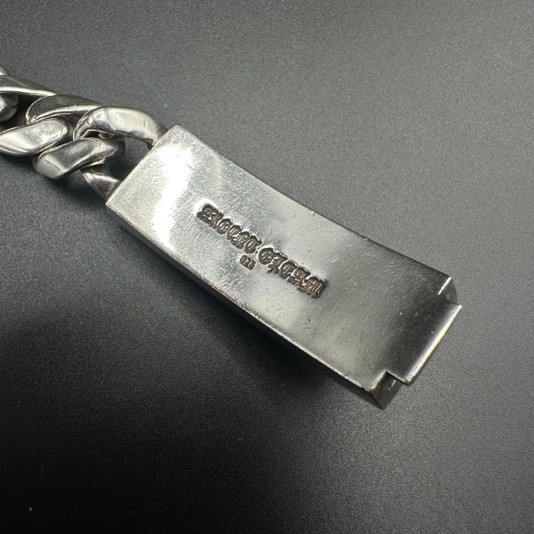 Argent Gleam フローラル クロス IDブレスレット　SV925