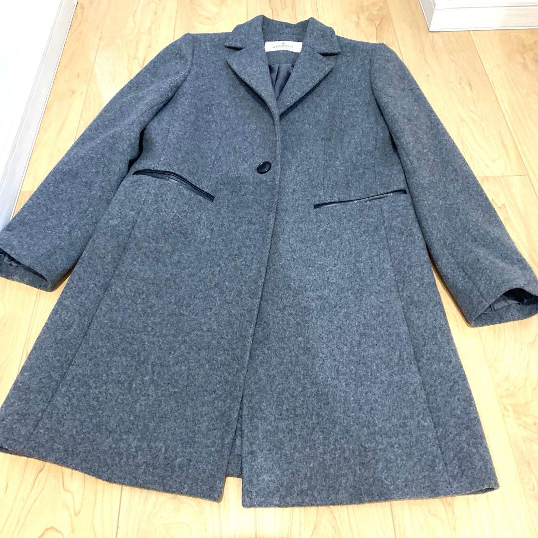 MORABITO グレー チェスターコート