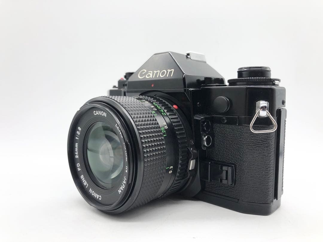 【完動品】Canon A-1 + NFD 24mm f2.8 動作確認済