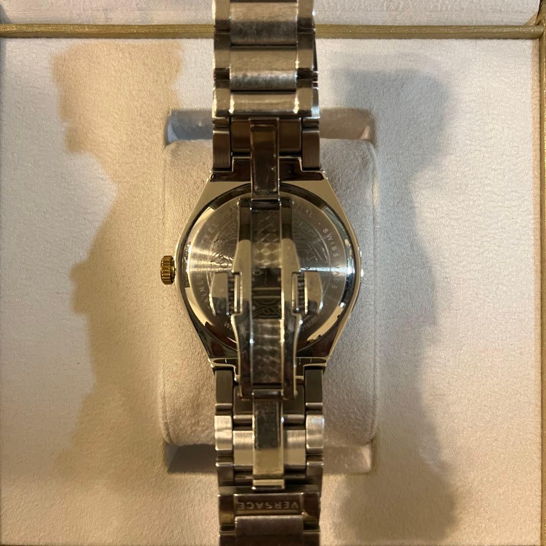 VERSACE 腕時計 ホワイト/ゴールド/シルバー