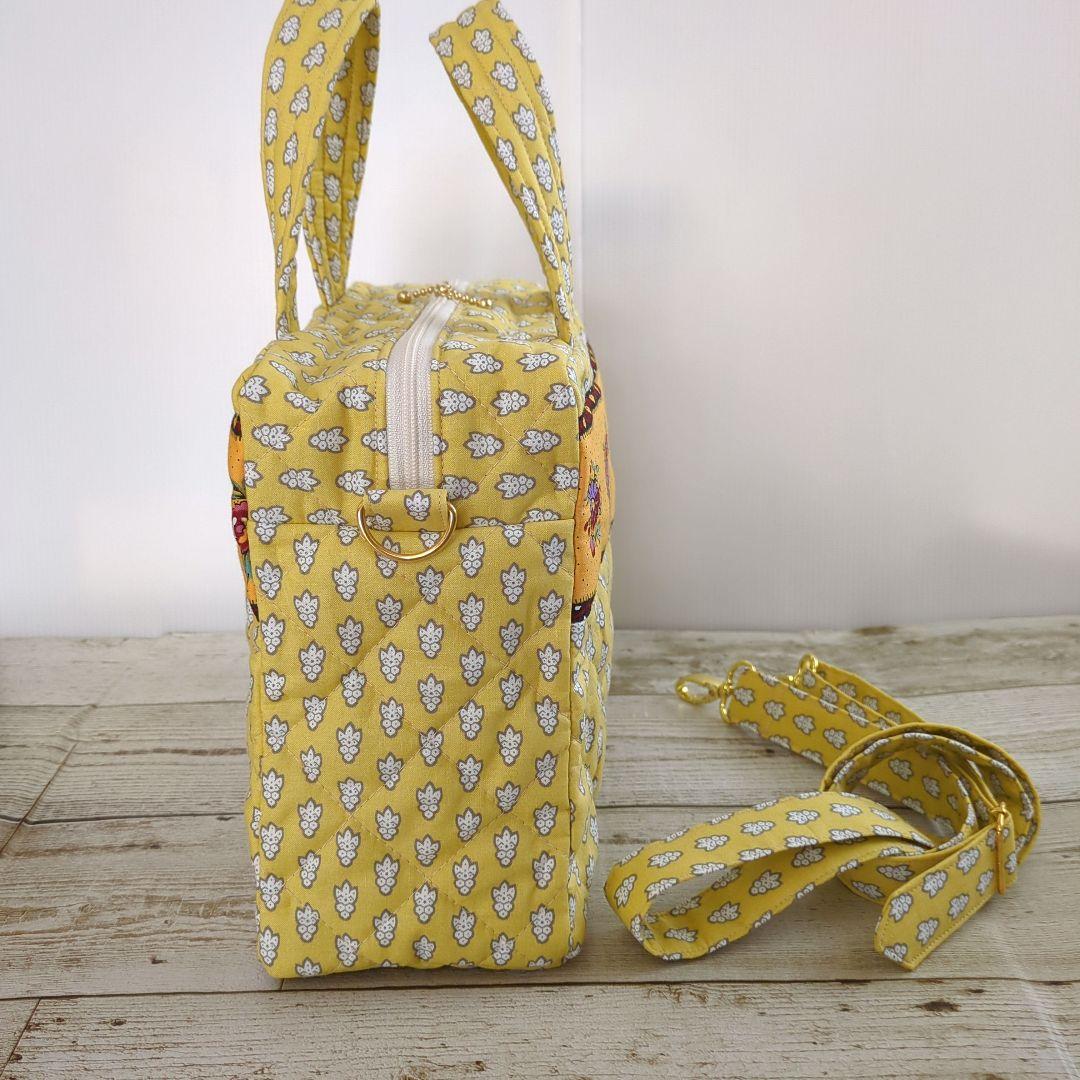 2wayスクエアバッグ　ハンドメイド