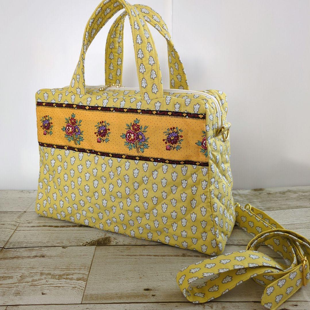 2wayスクエアバッグ　ハンドメイド