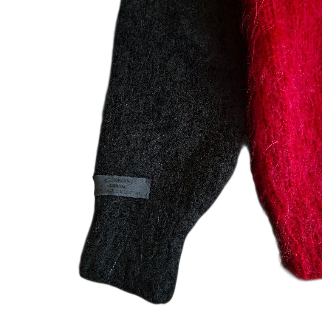 SEDITIONARIES 赤×黒 ニット ユニセックス パンク