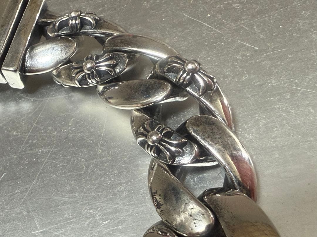 【17cm】カスタムウォッチブレス silver シルバー925刻印　時計バンド