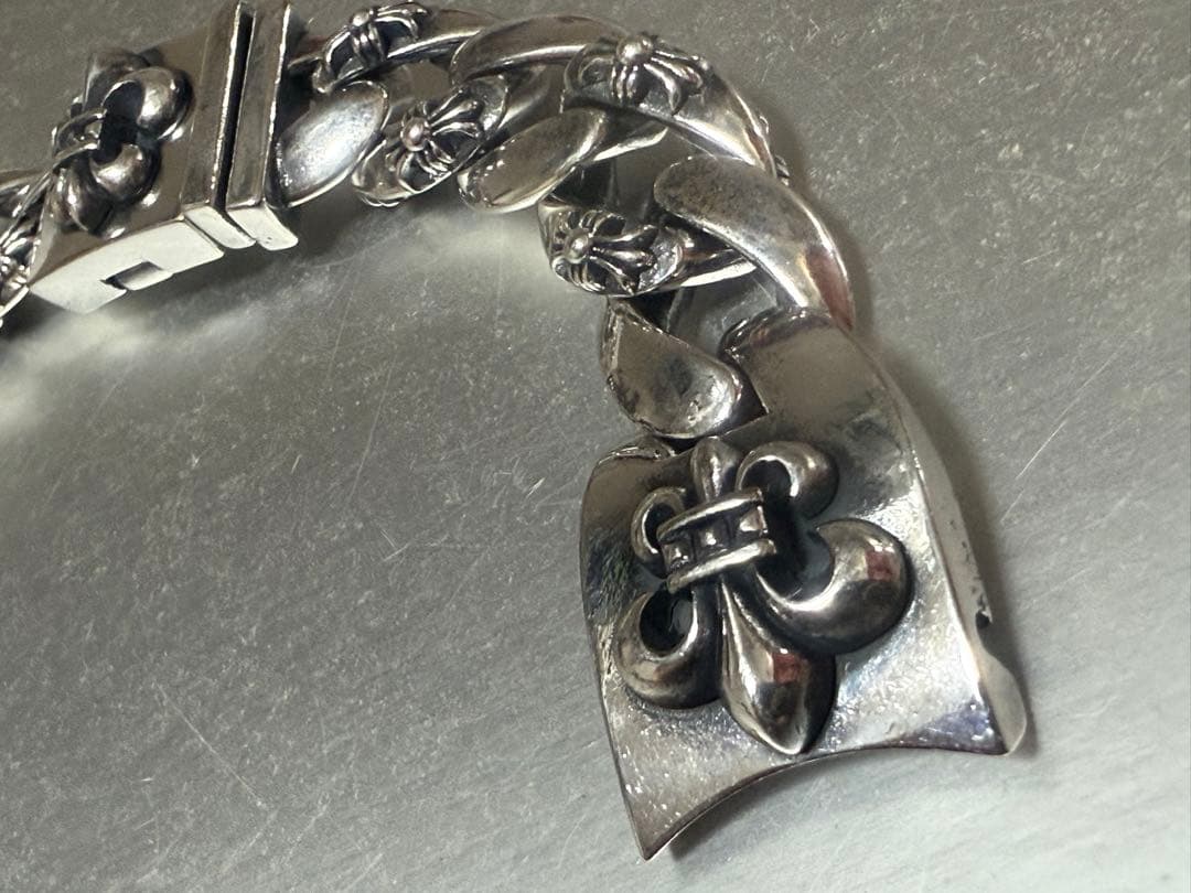 【17cm】カスタムウォッチブレス silver シルバー925刻印　時計バンド