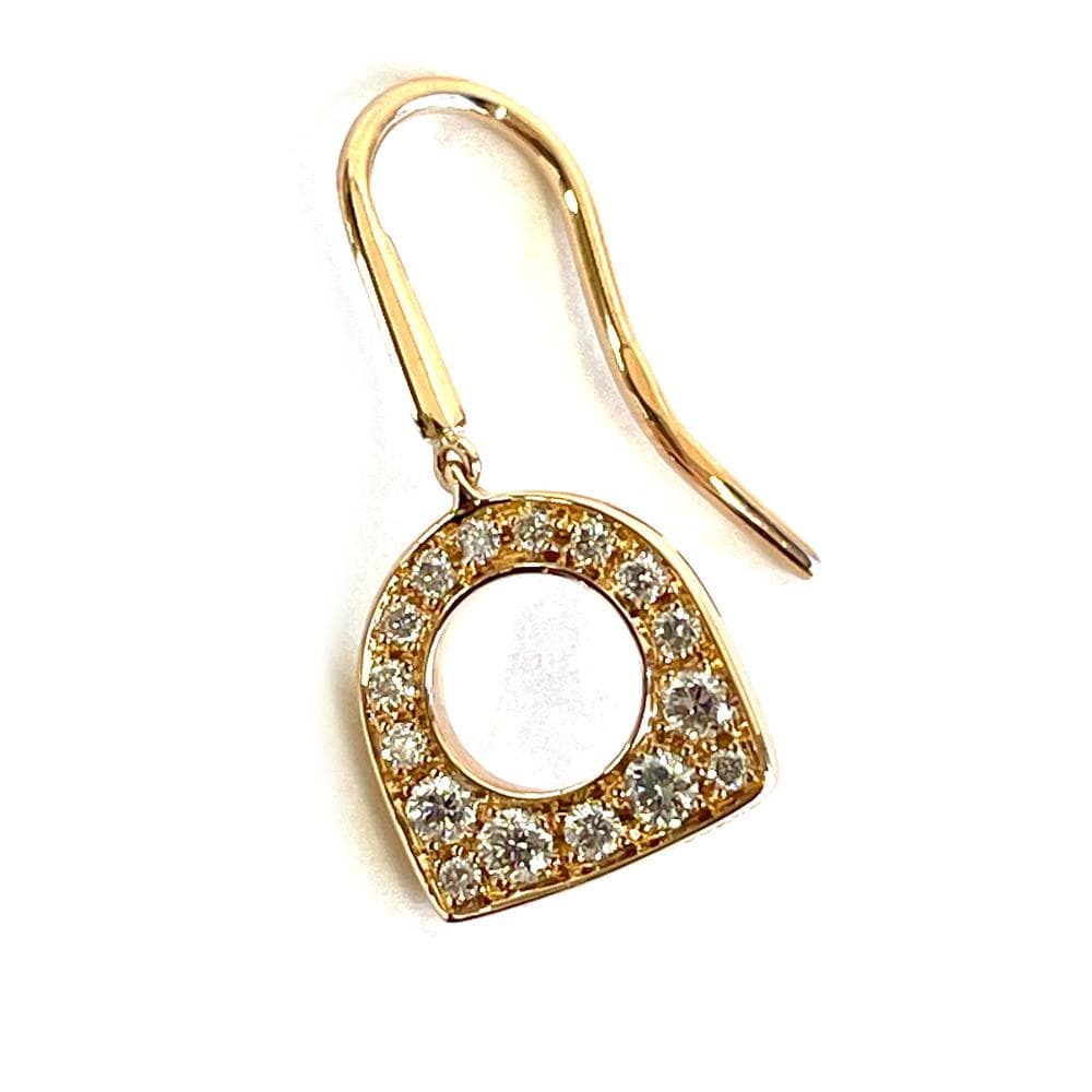 フレッド　FRED　サクセス　ダイヤ ピアス　K18PG 　ピアス片方