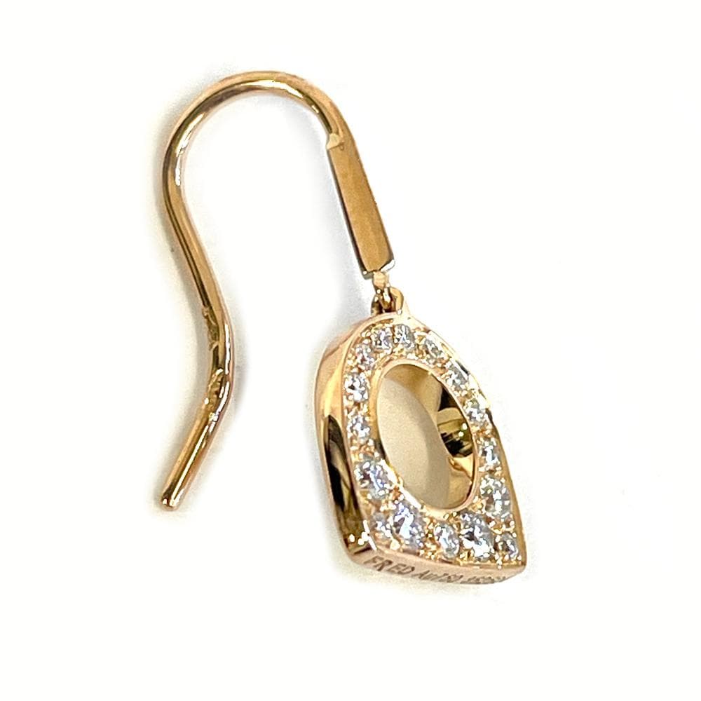 フレッド　FRED　サクセス　ダイヤ ピアス　K18PG 　ピアス片方