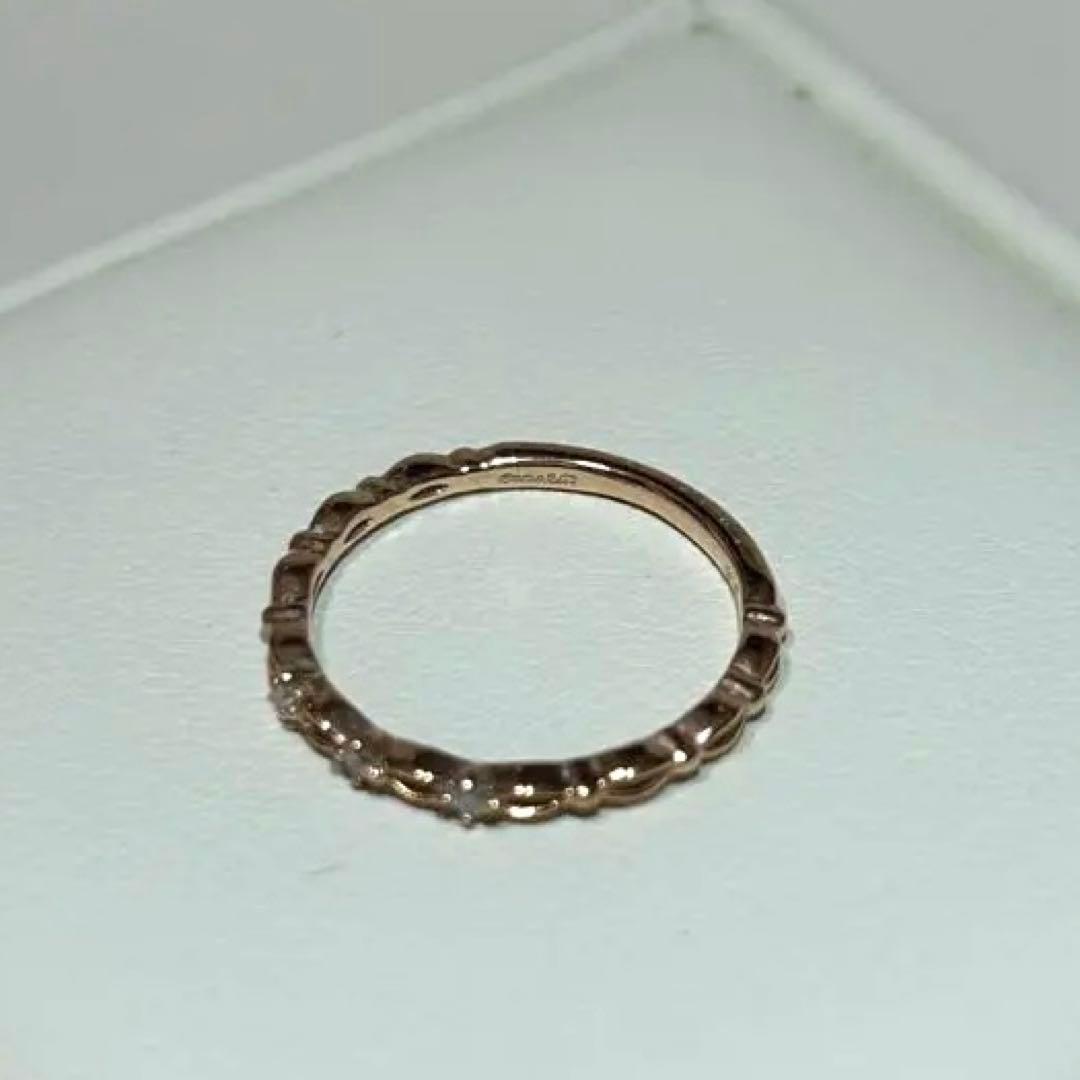 canal４℃ k10 ピンクゴールド リング 1号