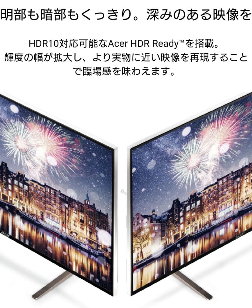 Acer EK430Kwmiiqppx 43インチ ワイド ディスプレイモニター