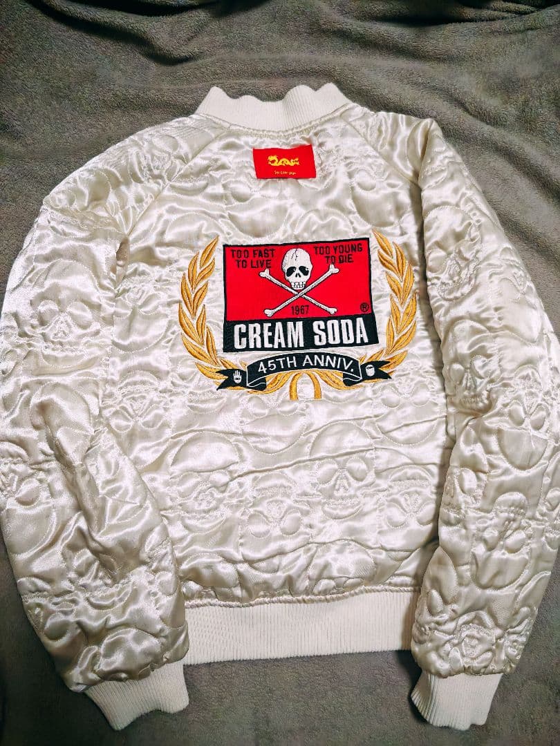 CREAM SODA 日本限定 スカジャン ２面用 別珍 サテン unisex