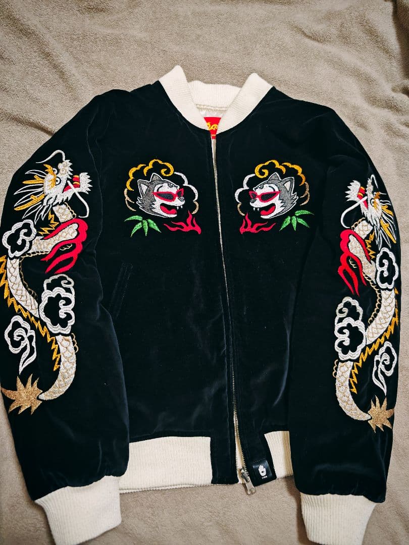 CREAM SODA 日本限定 スカジャン ２面用 別珍 サテン unisex