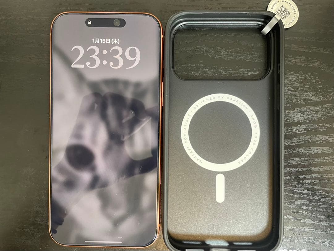 値下可/iPhone17Promax/オレンジ/256GB/AppleCare