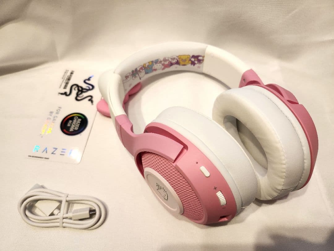 Razer ゲーミングヘッドホン ハローキティ